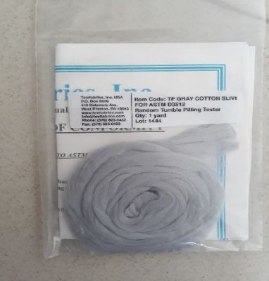 Testfabric - Gray Cotton Sliver