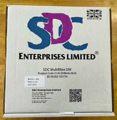 Vải đa sợi Multifibre DW ISO (50m 10m Roll) - SDC (UK)